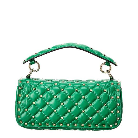 Valentino Rockstud Spike Leather Shoulder Bag - Picture 2 of 5
